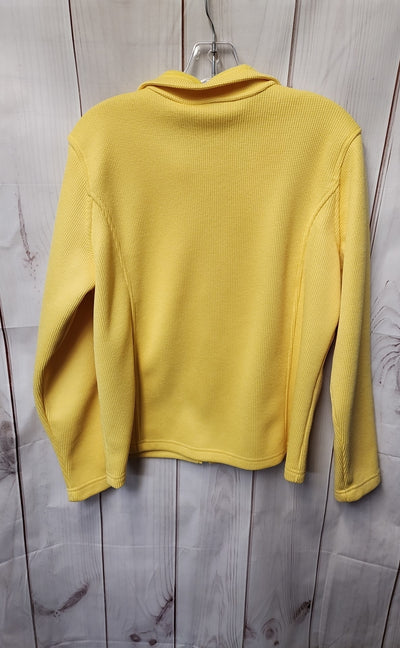 Izod Women's Size L Yellow Sweatshirt