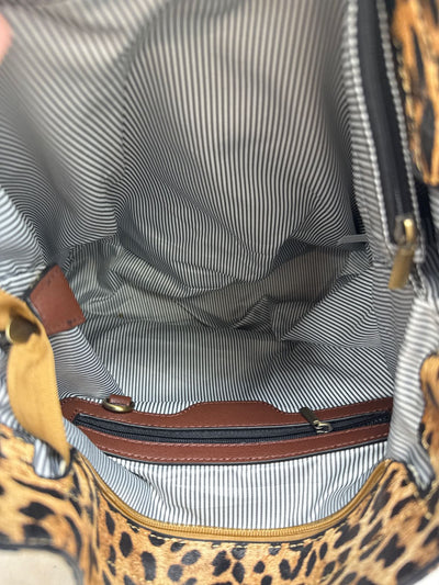 Leopard Print Tote Bag