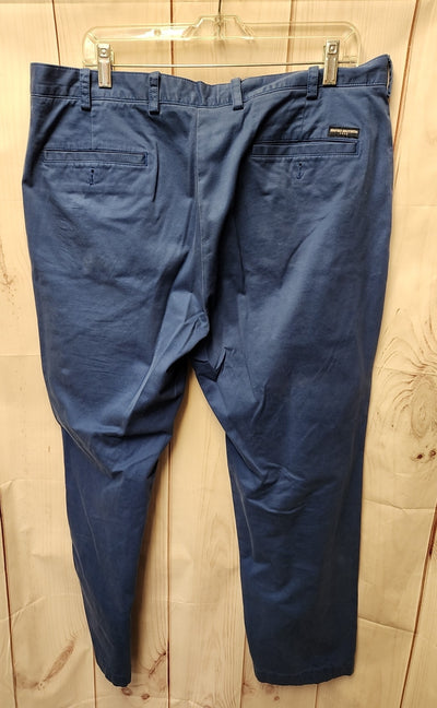 Brooks Brothers Men's Size 38x30 Blue Clark Fit Pants