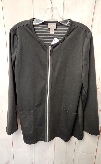 Chico's Women's Size 1 = US M Black Jacket