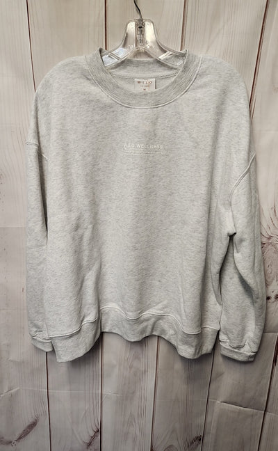 Wilo The Label Women's Size M Gray Sweatshirt