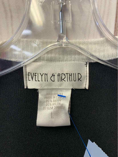 Evelyn & Arthur Women's Size L Black Cardigan