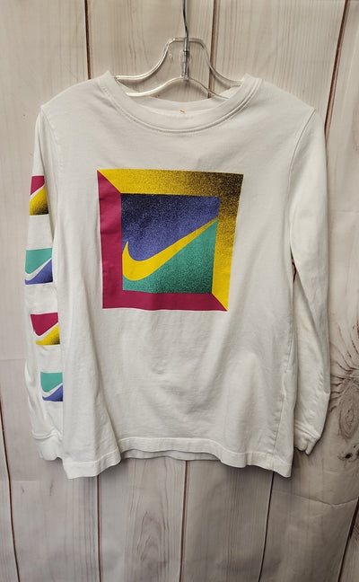 Nike Boy's Size 10/12 White Shirt