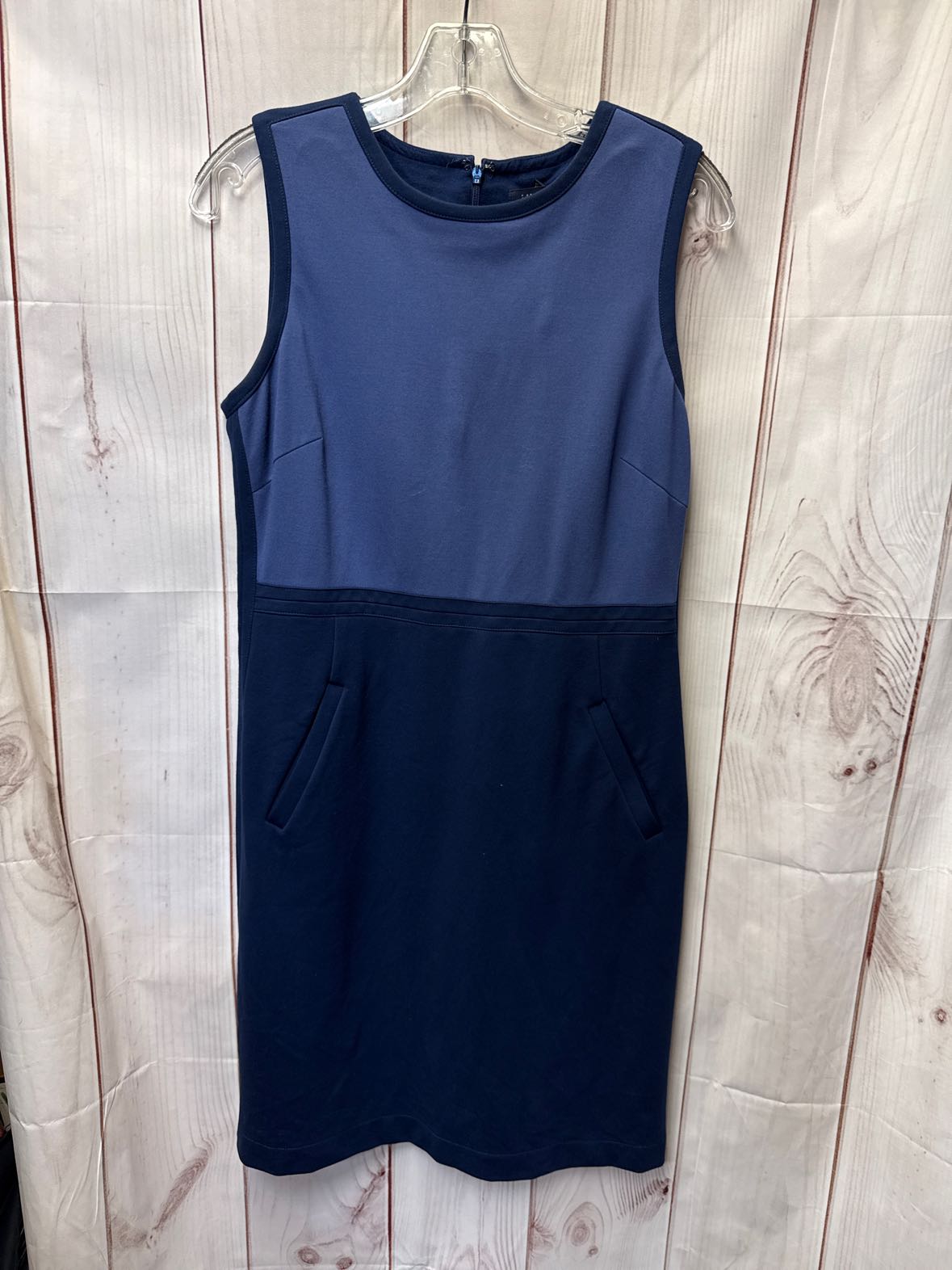 Lands End Women's Size 10 Blue Dress