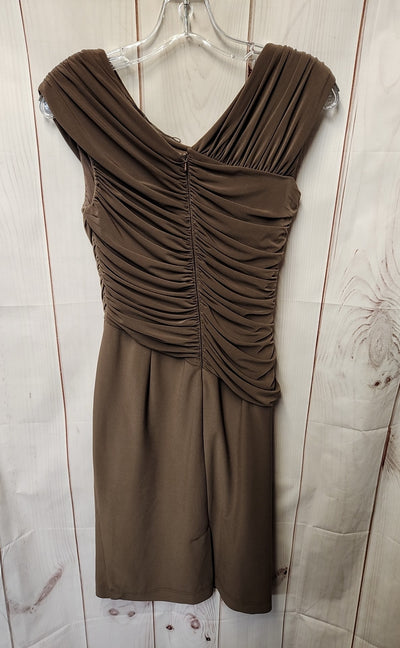 Adrianna Papell Women's Size 6 Brown Dress