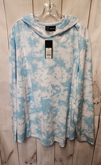 NWT Original Use Women's Size XXL Blue Long Sleeve Top