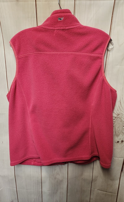 Vineyard Vines Women's Size XL Pink Vest