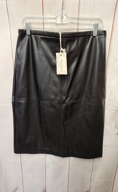 NWT Tea & Rose Women's Size L Black Skirt