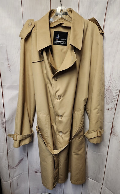 Misty Harbor Men's Size 44 Beige Coat