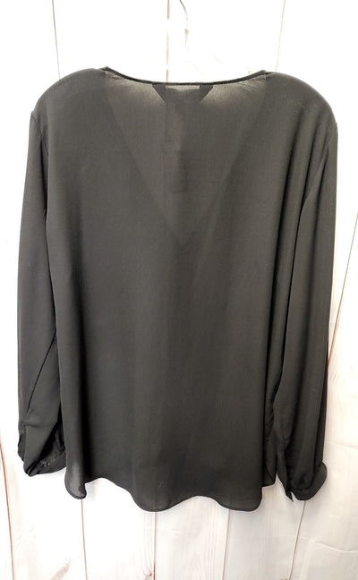 Single Women's Size L Black Long Sleeve Top