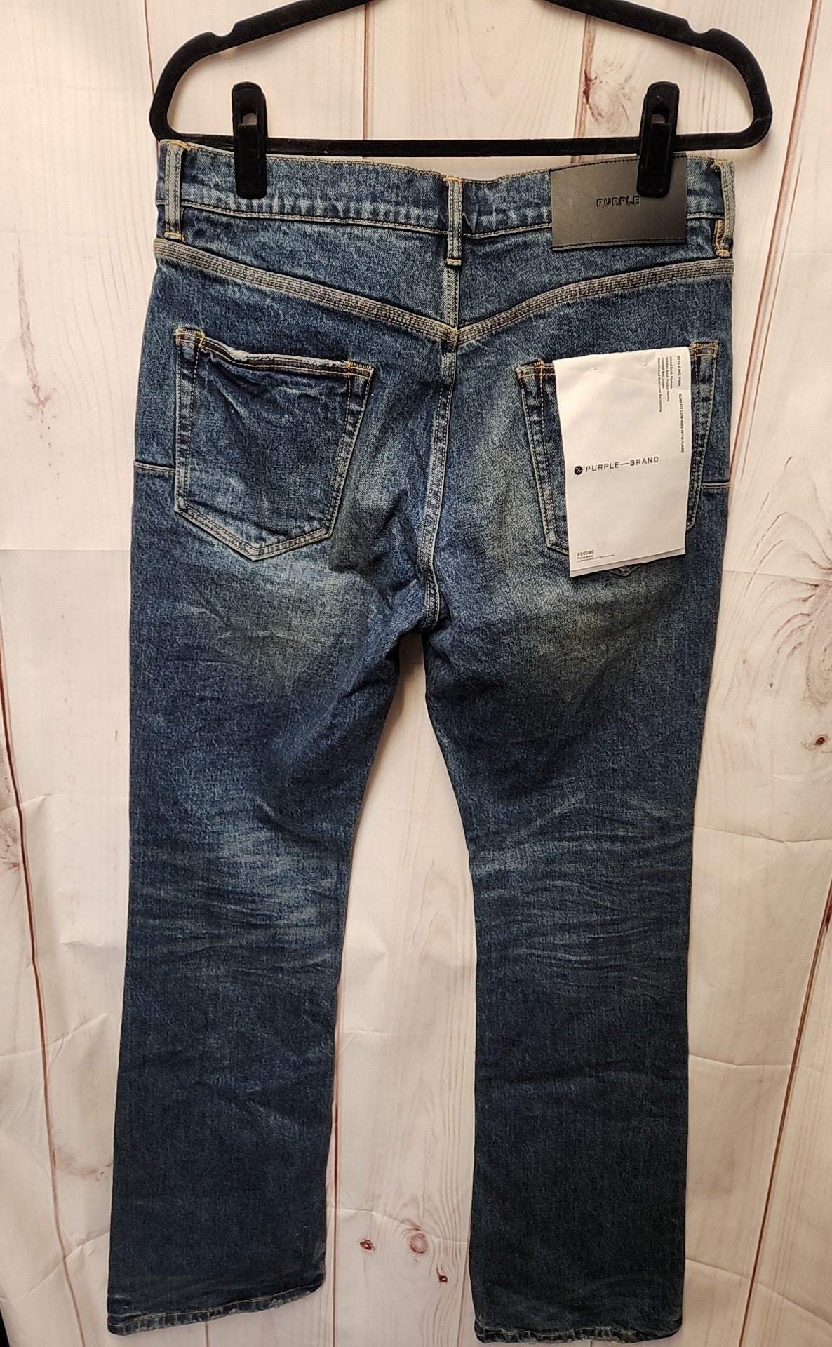 NWT Purple Brand Women's Size 33 (15-16) Dk Indigo Jeans P004 Flare