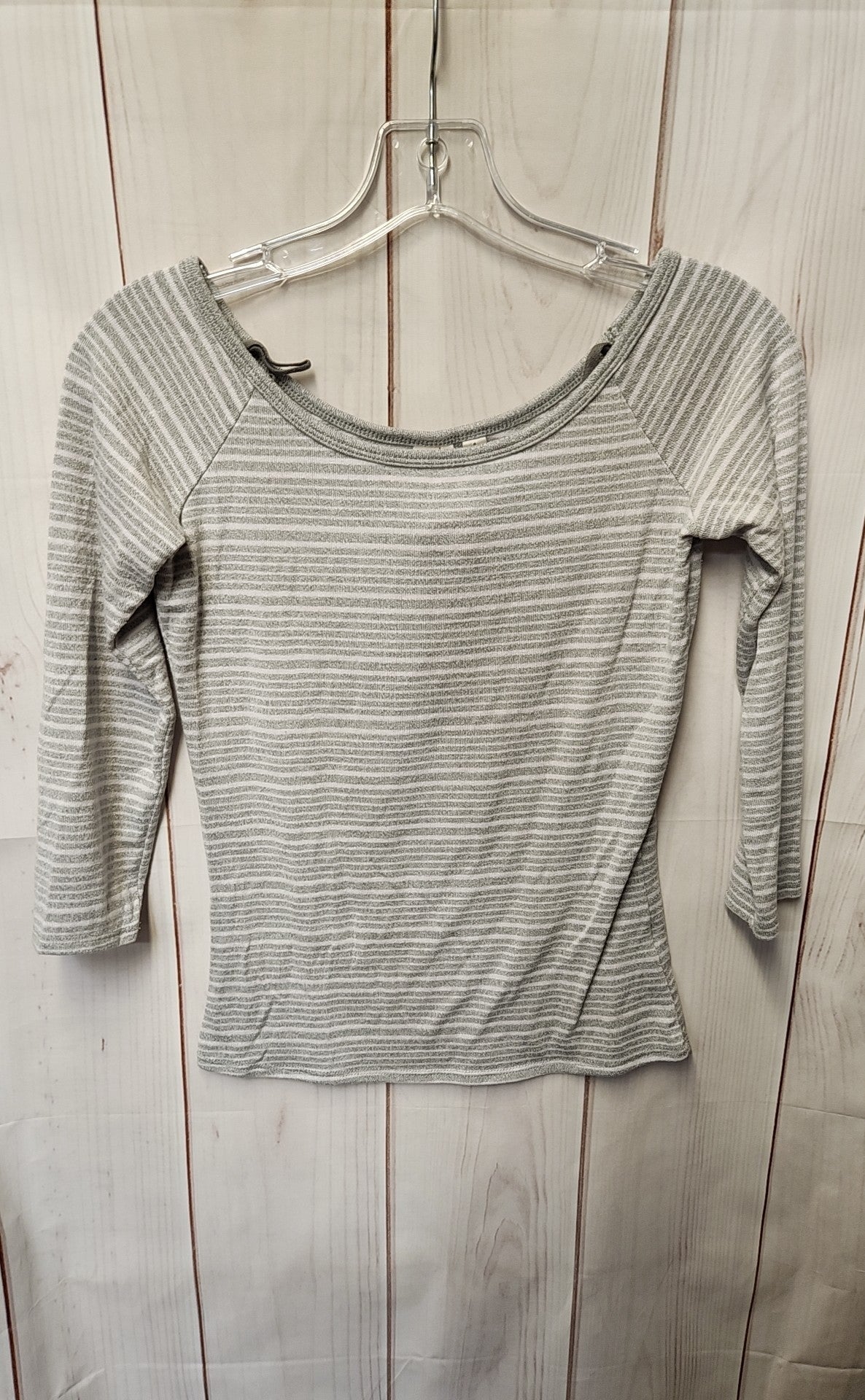 Gap Women's Size S Gray 3/4 Sleeve Top