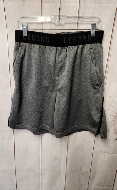 Leg3nd Men's Size L Gray Shorts