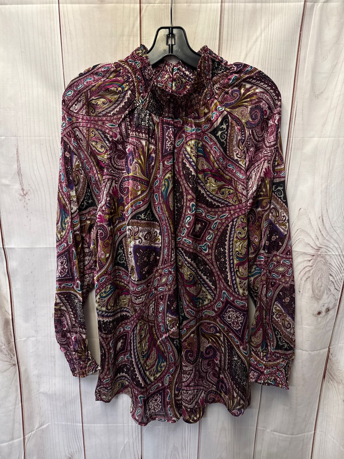 Chico's Women's Size 3 = XL Purple Long Sleeve Top