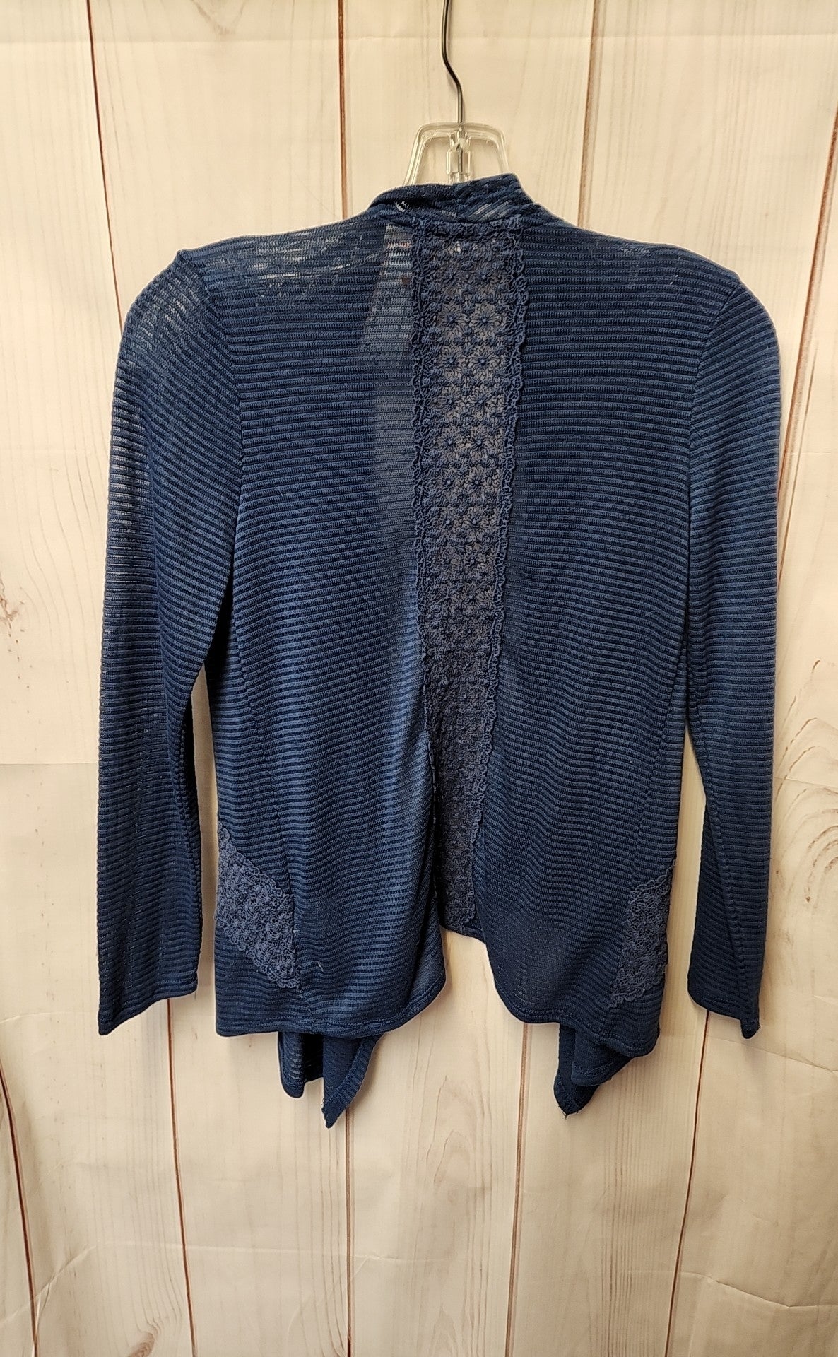 Pink Republic Women's Size L Blue Cardigan