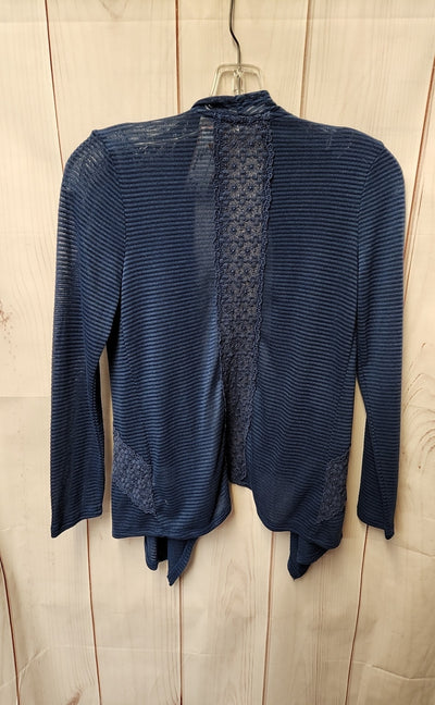 Pink Republic Women's Size L Blue Cardigan