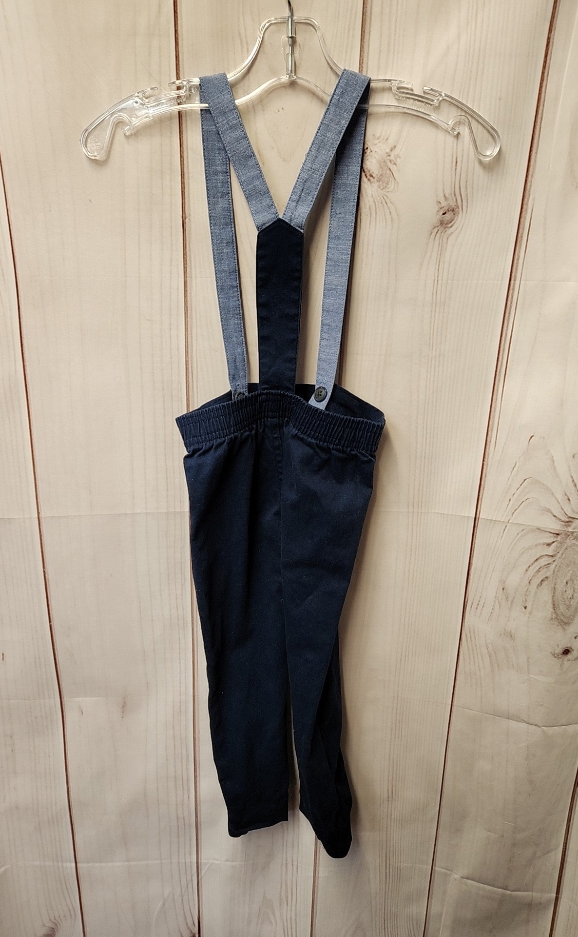 Wonder Nation Boy's Size 2 Navy Overalls
