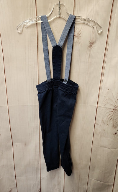 Wonder Nation Boy's Size 2 Navy Overalls