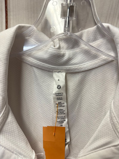 Lululemon Women's Size 4 White Active Top