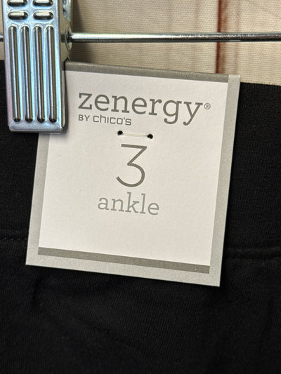 NWT Zenergy - Chico's Women's Size 3 = US 16 Black Pants