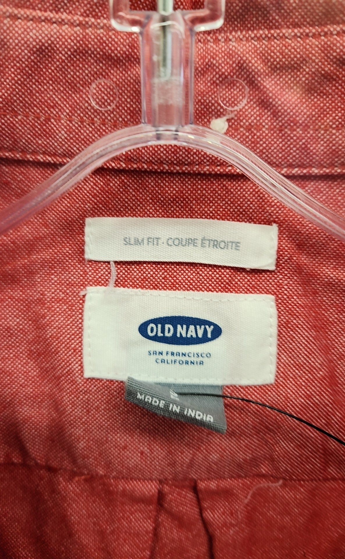 Old Navy Men's Size S Red Shirt