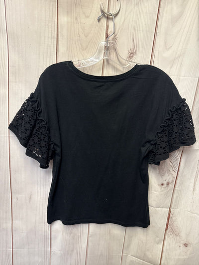 14th & Union Women's Size XS Black Short Sleeve Top