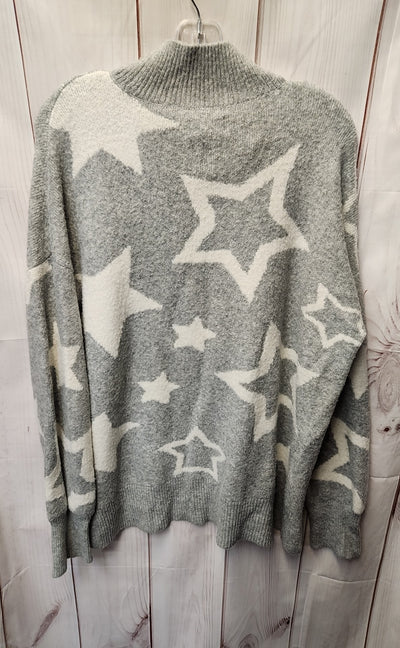 Lou & Grey Women's Size XL Gray Sweater