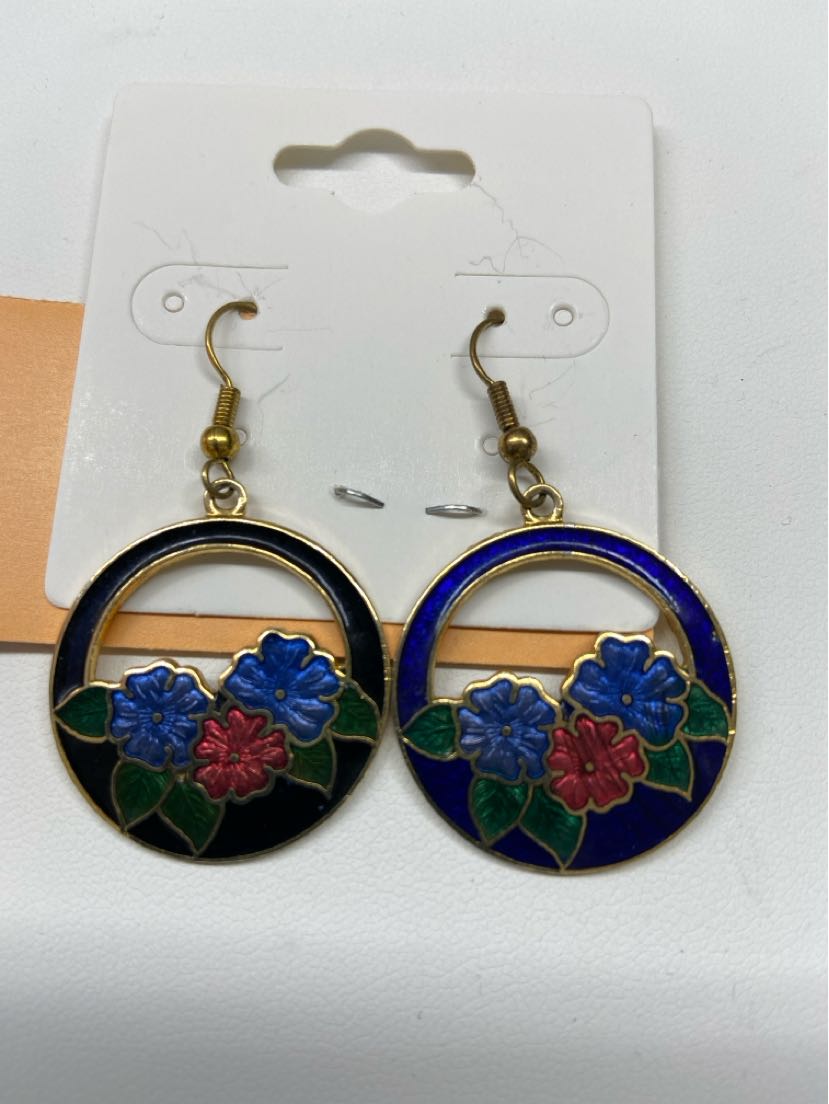 Floral Drop Earrings