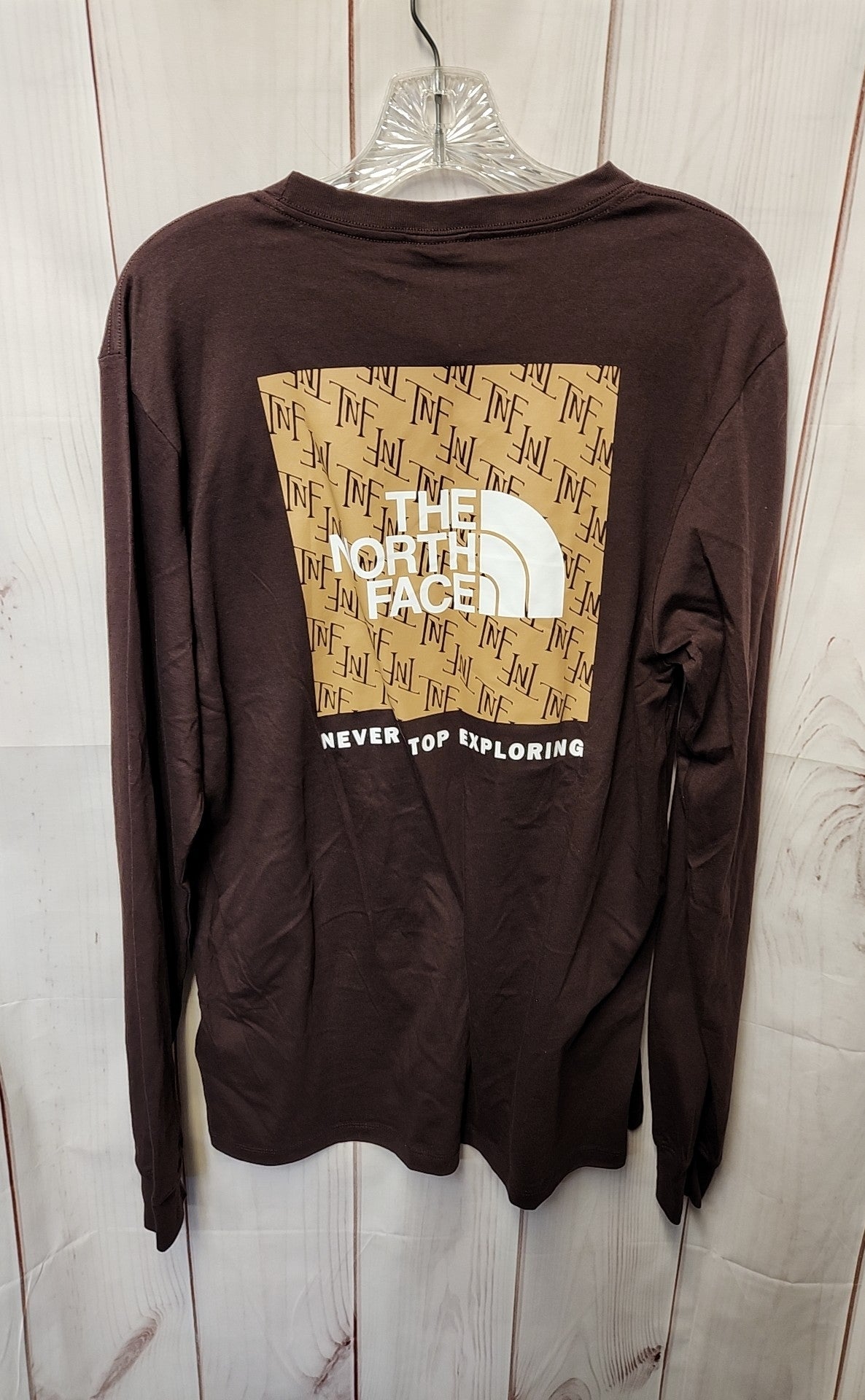 NWT North Face Men's Size M Brown Shirt