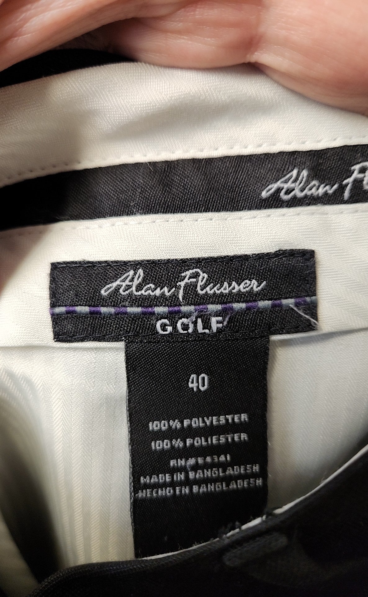 Alan Flusser Men's Size 40 Black Shorts