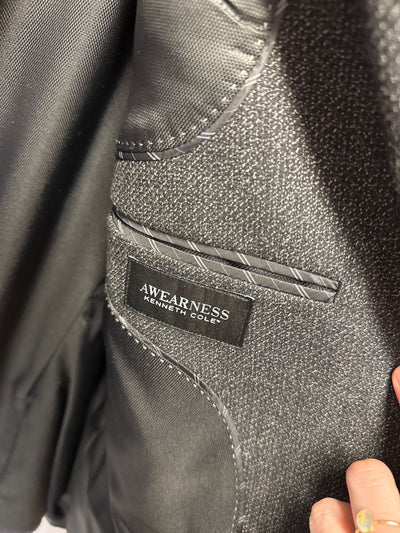 Kenneth Cole Awearness Men's Size 46 Gray Sport Coat