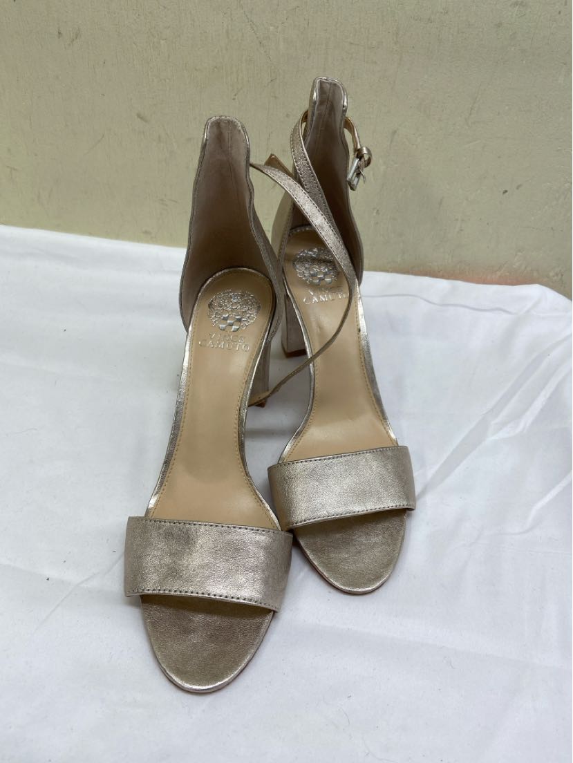 Vince Camuto Women's Size 10 Silver Sandals