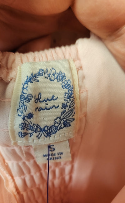 Blue Rain Women's Size S Pale Pink Dress