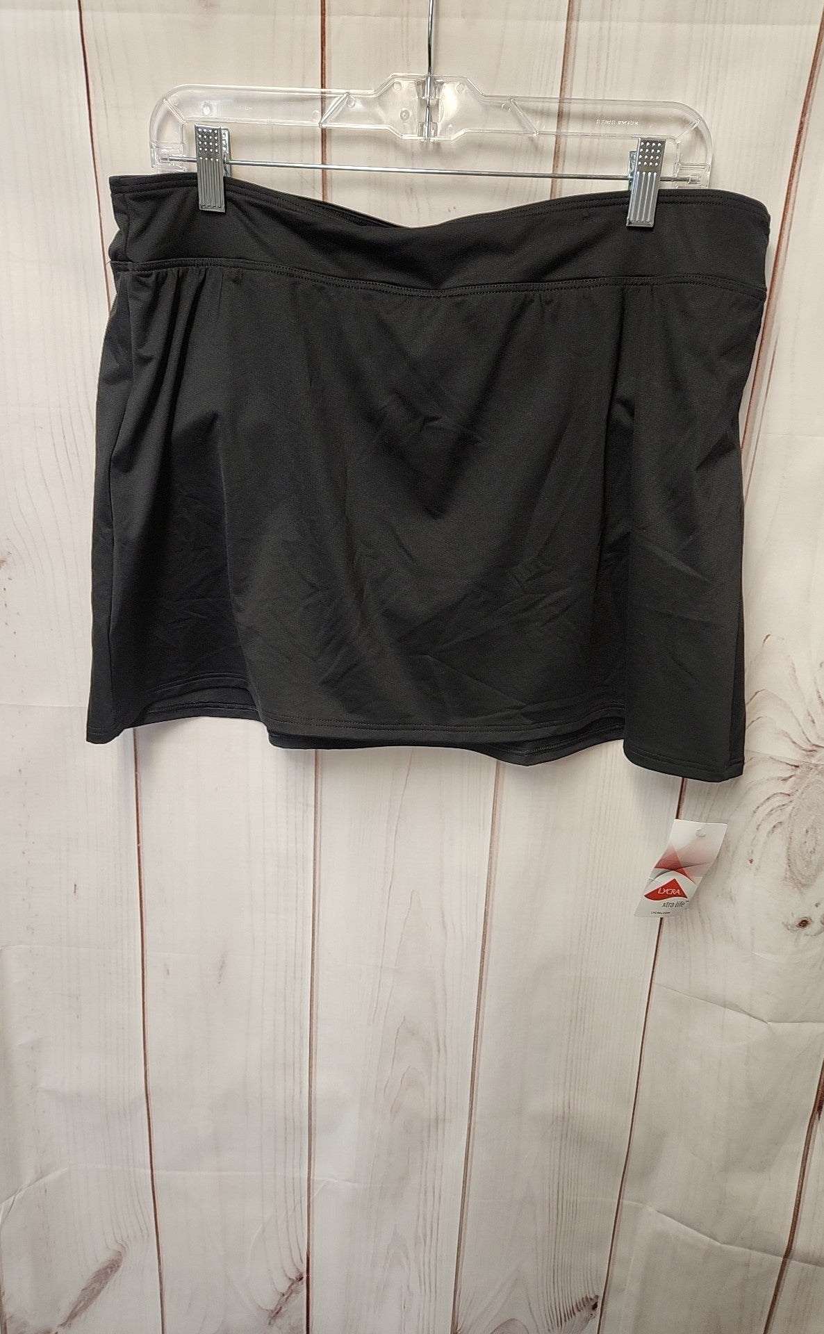 NWT Lands End Women's Size 16 Black Swim Bottom