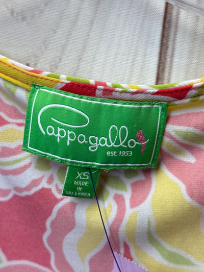 Cappagallo Women's Size XS Pink Print Dress