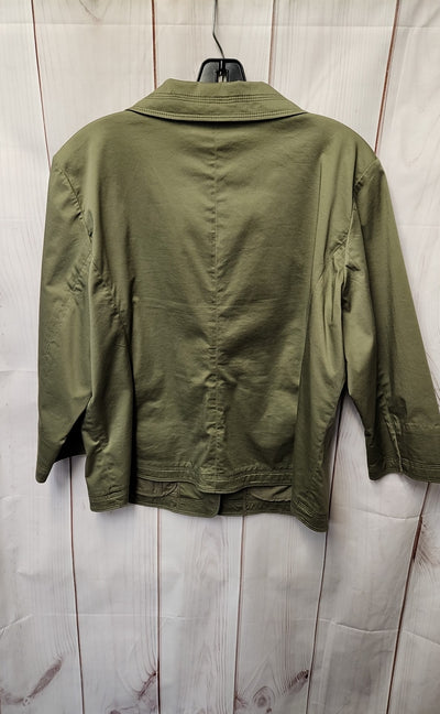 Kate Hill Women's Size 16 Green Jacket