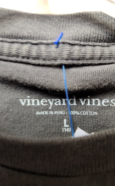 Vineyard Vines Boy's Size 16 Navy Shirt