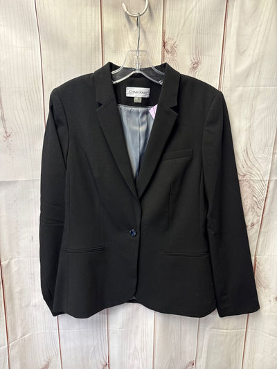 Calvin Klein Women's Size 8 Black Blazer