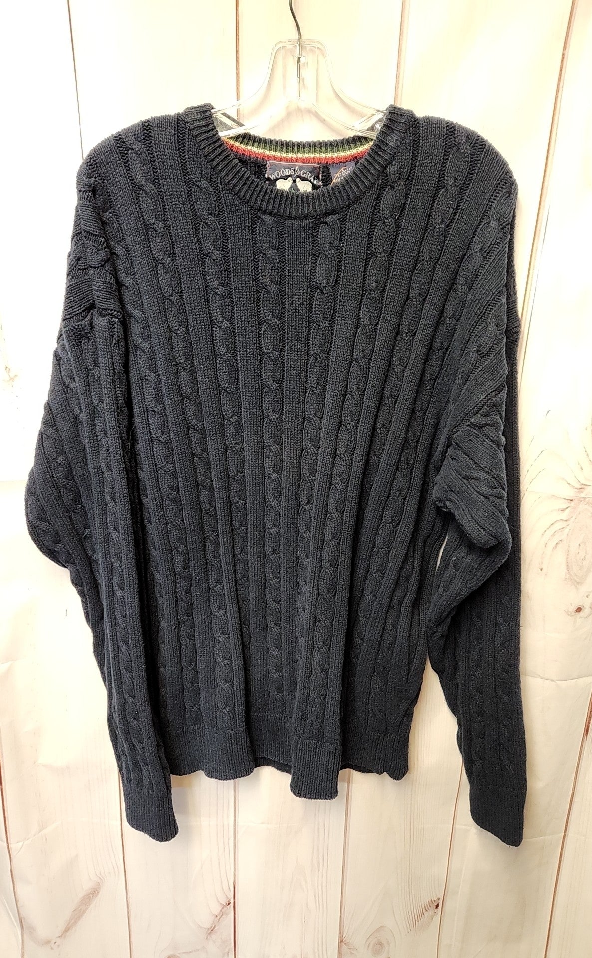 Woods & Gray Men's Size L Navy Sweater