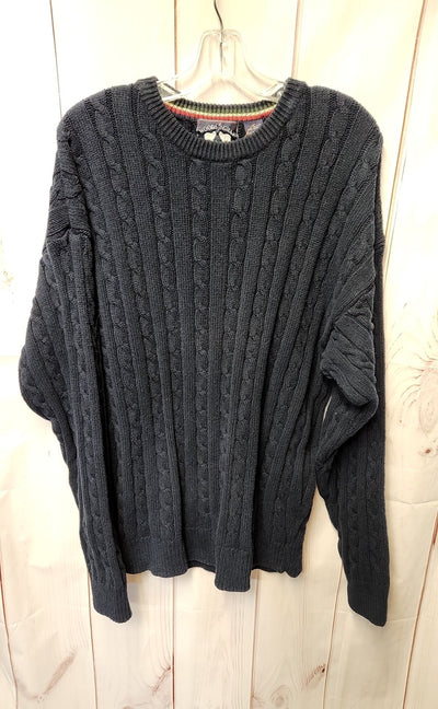 Woods & Gray Men's Size L Navy Sweater