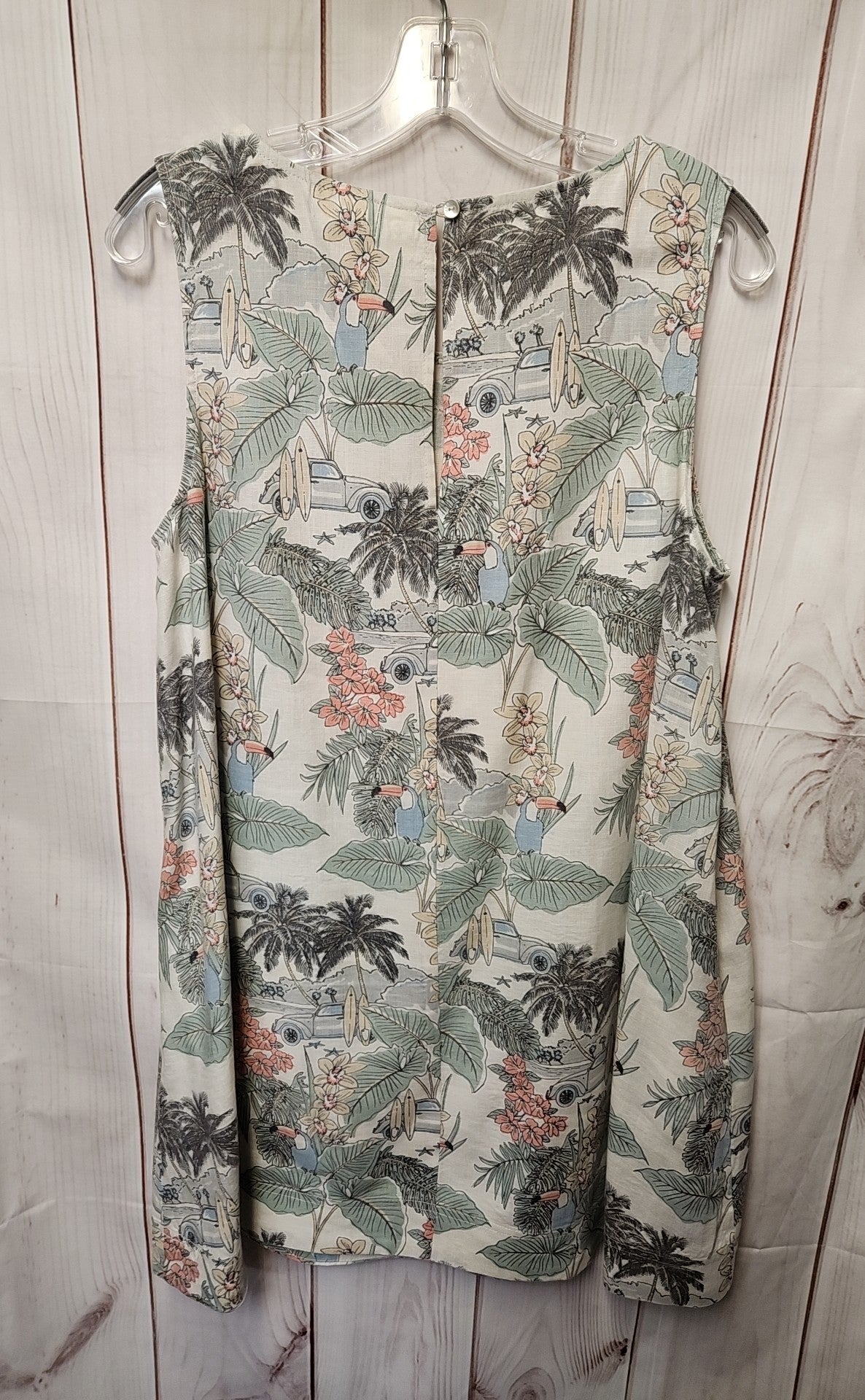 Artisan NY Women's Size L White Linen Dress