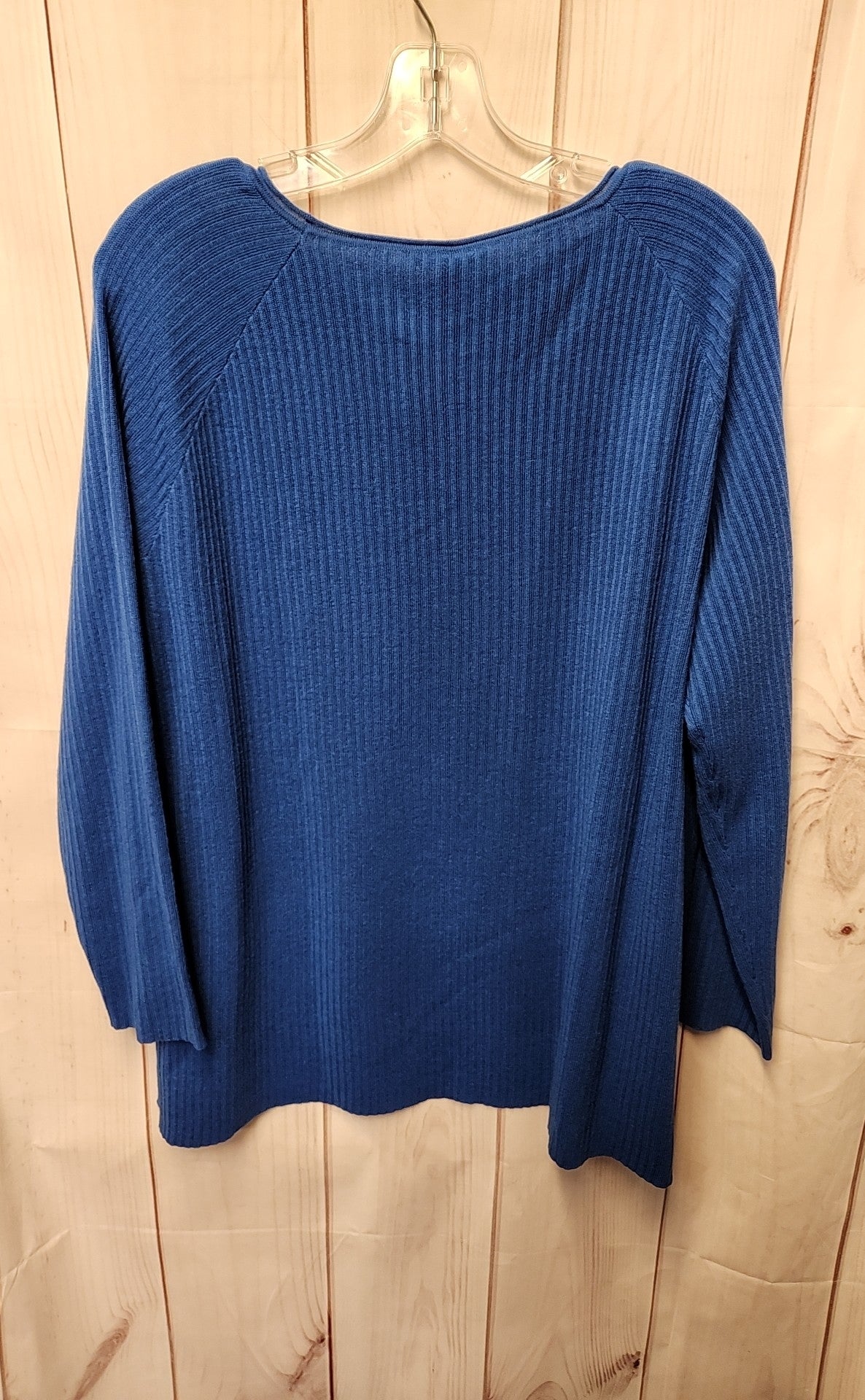 NWT Eileen Fisher Women's Size L Blue Sweater