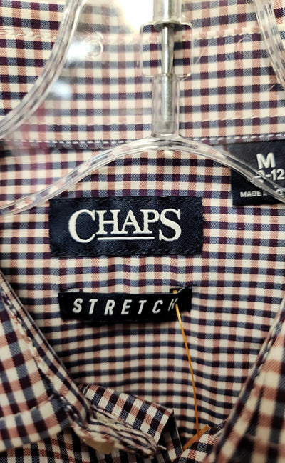 Chaps Boy's Size 10/12 Purple Shirt