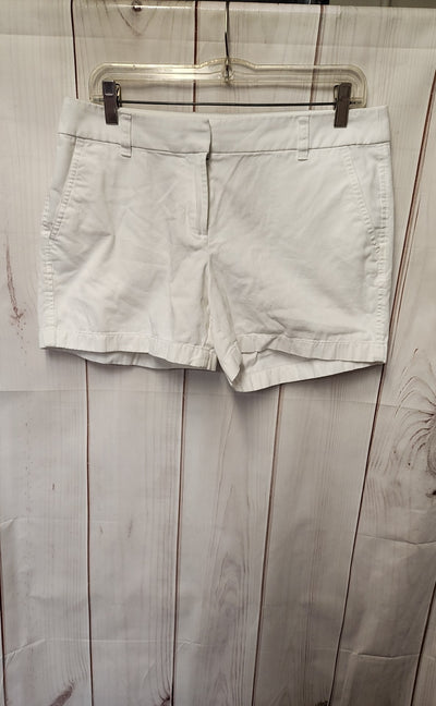 J Crew Women's Size 8 White Shorts