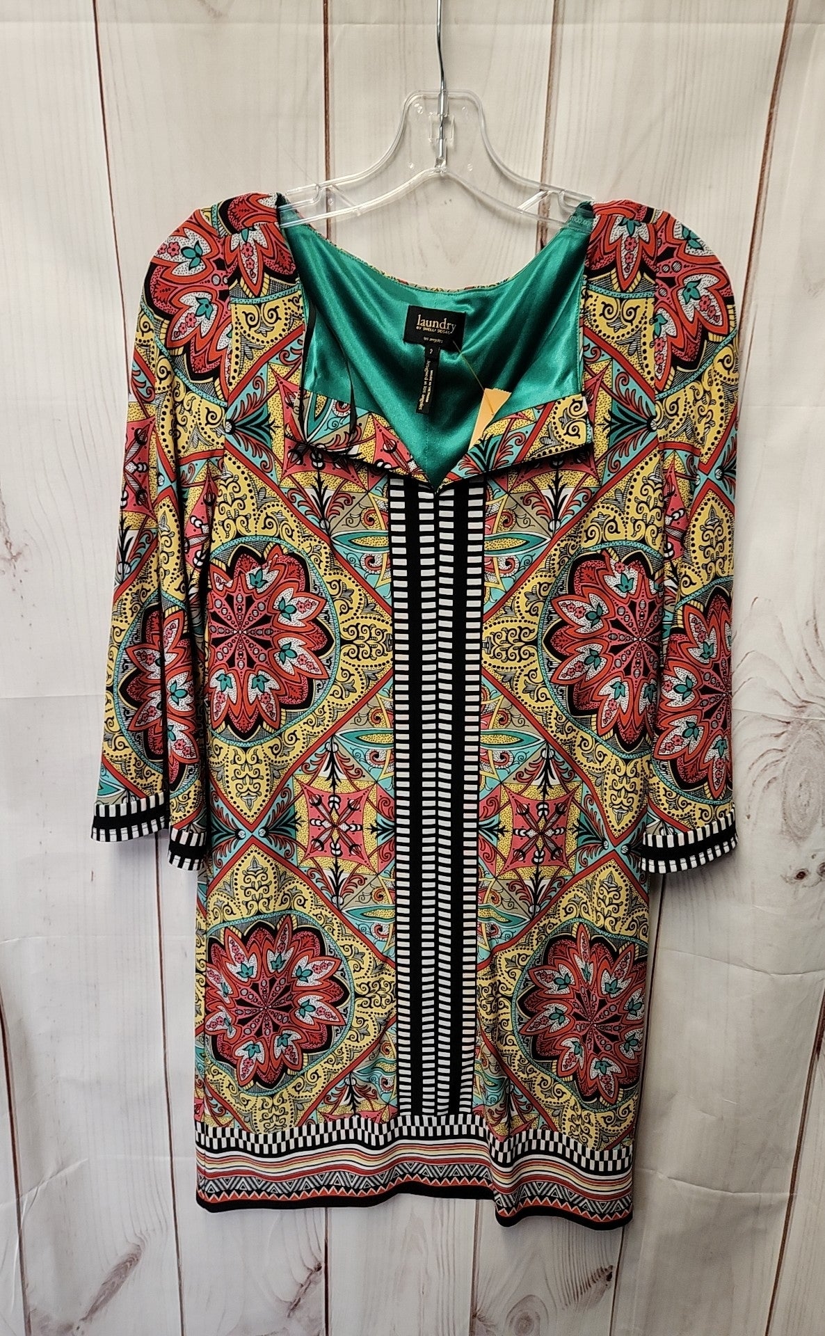 Laundry by Shelli Segal Women's Size 2 Yellow Dress