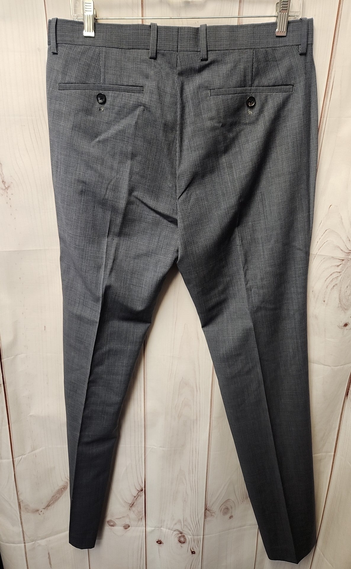NWT Theory Men's Size 32 Blue Multi Tropical Houndstooth Pants
