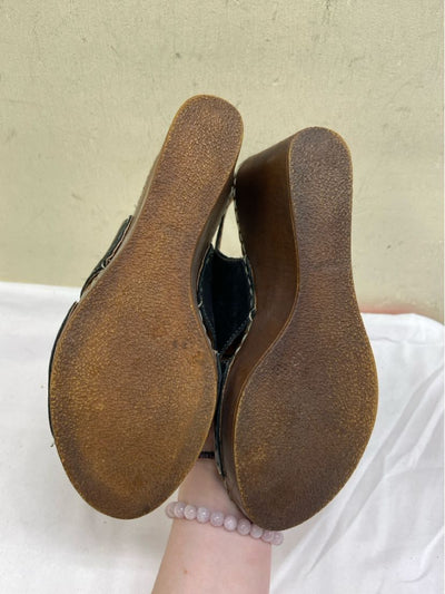 Spring Step Women's Size 7-1/2 Black Sandals