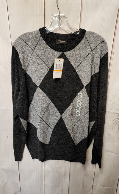 NWT Dockers Men's Size S Gray Sweater