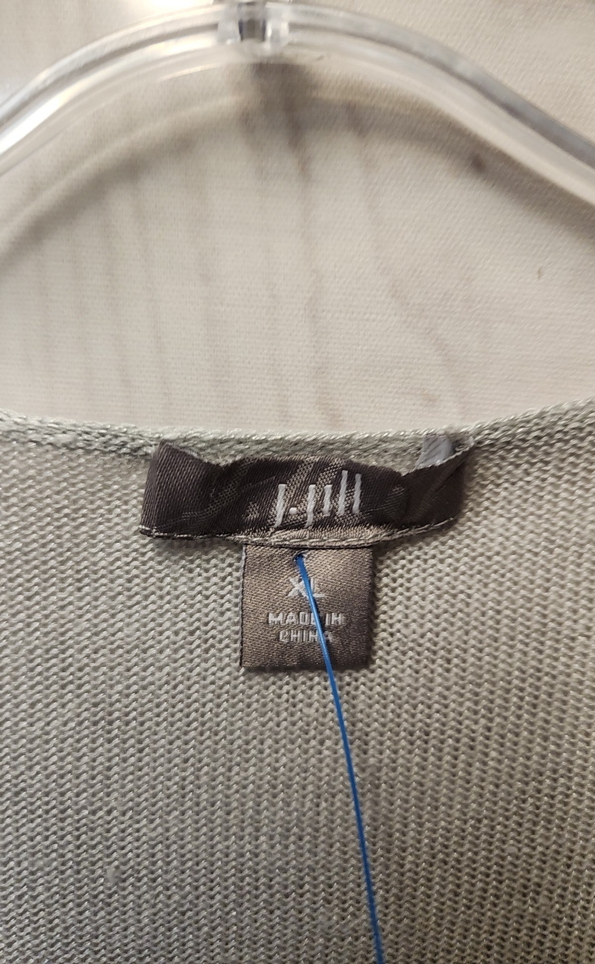 J Jill Women's Size XL Gray Cardigan