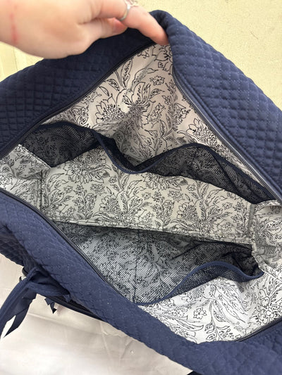 Vera Bradley Navy Duffle Bag